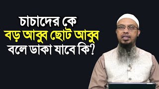 চাচাদেরকে বড় আব্বু ছোট আব্বু বলে ডাকা যাবে কি? শায়খ আহমাদুল্লাহ | Shaikh Ahmadullah