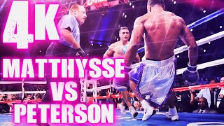 Lucas Martin Matthysse vs Lamont Peterson (Highlights) 4K