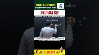 SSC GD 2025 Concept Series 32/100 | By Anupam Sir #shorts #maths #ssc #sscgd #shortsvideo #foryou