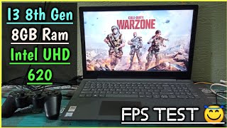 Call Of Duty Warzone Game Tested on Low end pc|i3 8GB Ram \u0026 Intel UHD 620|Fps Test 😇|