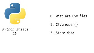 How To Use CSV Files With Python - Python Basics For Beginners