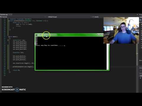 Using insert with containers C++ Using insert with containers C++