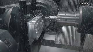 HELLER HF 3500 | Interior fuselage Aerospace | 5-axis machining