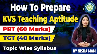 How To prepare KVS Teaching Aptiude / DssSB Teaching /Screening Exam Aptitude / Htet Psychology