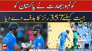 Asia Cup 2023: Kohli, Rahul hit tons as India set Pakistan to chase 356