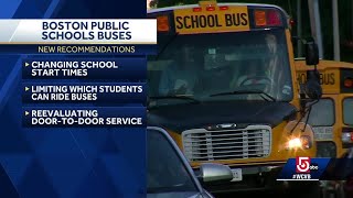 New recommendations to get Boston Public Schools buses to run on time