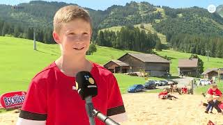 Schwingen: Königscamp 2022 mit Armon Orlik und Curdin Orlik