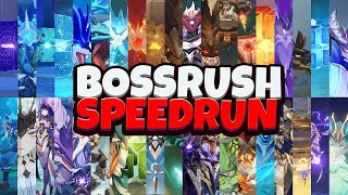 Speedrunning All Bosses In Genshin Impact