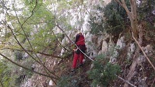 Grotte di Frasassi, 2) avvicinamento al \