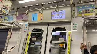 東京メトロ8000系 8115F編成 走行音(神保町〜大手町)