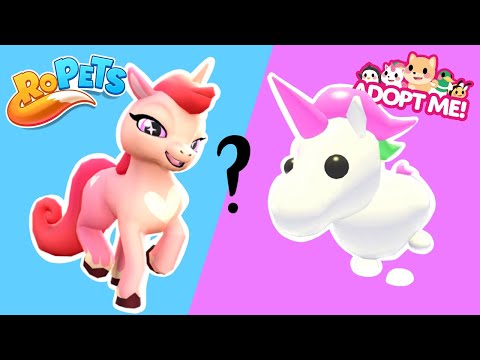 Did RoPets COPY Adopt Me?? Roblox Games