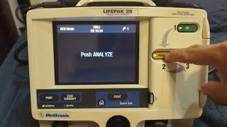 Physio-Control LIFEPAK 20/20e AED Mode