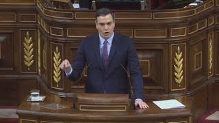 Sánchez: No se va a romper España, se va a romper el bloqueo