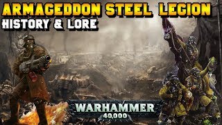 Imperial Guard: Armageddon Steel Legion - Lore \u0026 History | Warhammer 40,000