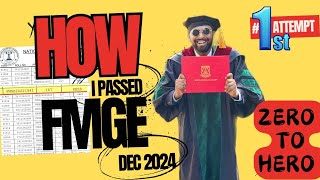 How I passed FMGE Dec 2024 || How to Prepare For FMGE #fmge #fmgeaspirant #neetpg