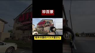 栃木珍百景謎のパスタ屋さん#shorts #栃木県 ＃珍スポット