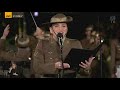 live national commemorative dawn services anzac day 2022 🎖️ official broadcast abc australia