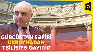 Gürcüstan XİN Zelenskini ölkənin daxili işlərinə qarışmaqda günahlandırıb