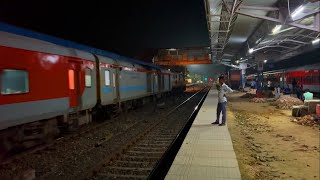 Arunachal AC Express Overtaking Avadh Assam Express.