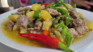 Bicol Express Filipino Spicy Pineapple Pork Delicious Recipes