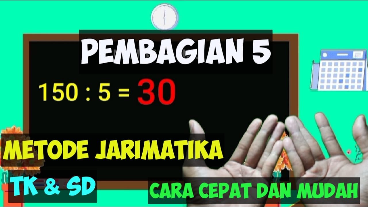 PEMBAGIAN 5 CARA CEPAT DAN MUDAH MENGGUNAKAN JARIMATIKA - YouTube