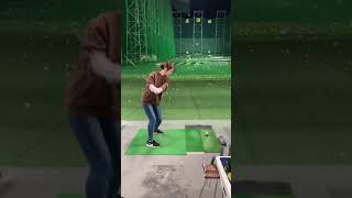 【GOLF】ゴルフ初心者看護師のドライバーショット driving range