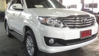 ติดแก๊ส fortuner 