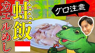 バリ島に行ったら食べて欲しい⁉日本ではあまり食べれない「カエル飯」【インドネシアおすすめグルメなvlog】