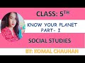 Class 5- Know your planet- (Globe) by learning bees