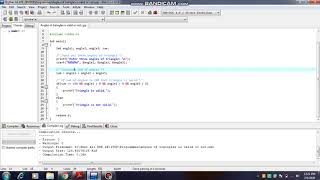 C Program to Check Triangle is Valid or Not using Angles by Sher Ali