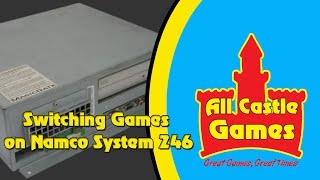 How to switch games on the Namco 246 arcade system