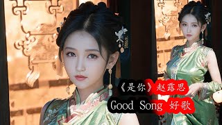 《是你》赵露思 (動態歌詞/Music Lyrics) Good Song 好歌 #是你 #赵露思