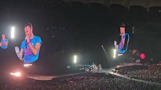 [4K] Coldplay Live Mumbai A Sky Full of Stars Ft Jasprit Bumrah Full !!