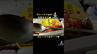 【日清】カレーメシ🍛ビーフ🐮を作ってみた🥄　【カレーライス】