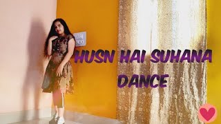 Husn hai suhana easy dance steps | govinda style song | sakshi kedia