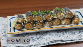 Yummy Gimmari - Korean Deed Fried Seaweed Rolls | HOW TO