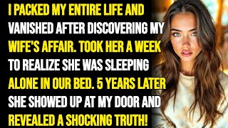 I PACKED MY ENTIRE LIFE & VANISHED AFTER  MY WIFE'S AFFAIR. 5 YEARS LATER SHE SHOWED UP AT MY DOOR!