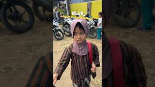 Malah marah dijemput sekolah aunty #lucu #minivlog