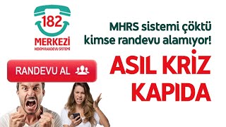 MHRS'de neden randevu alınamıyor? TTB Genel Sekreteri Vedat Bulut anlattı