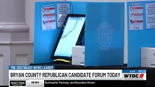 Bryan Co. Republican candidate forum happening Wednesday night