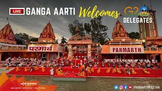 Divine Ganga Aarti welcomes G20 Delegates