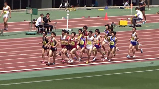 第94回関西学生陸上競技対校選手権大会　男子2部1500ｍ予選1組