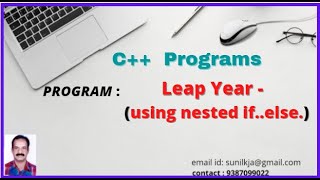LEAP YEAR using nested if else