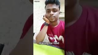 #vickyview/⁉️eppo varumo waiting for food😅/#food /#trichy/#shorts