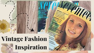 1970's Vintage Sewing Inspiration - Flip through a 1974 Seventeen Magazine with