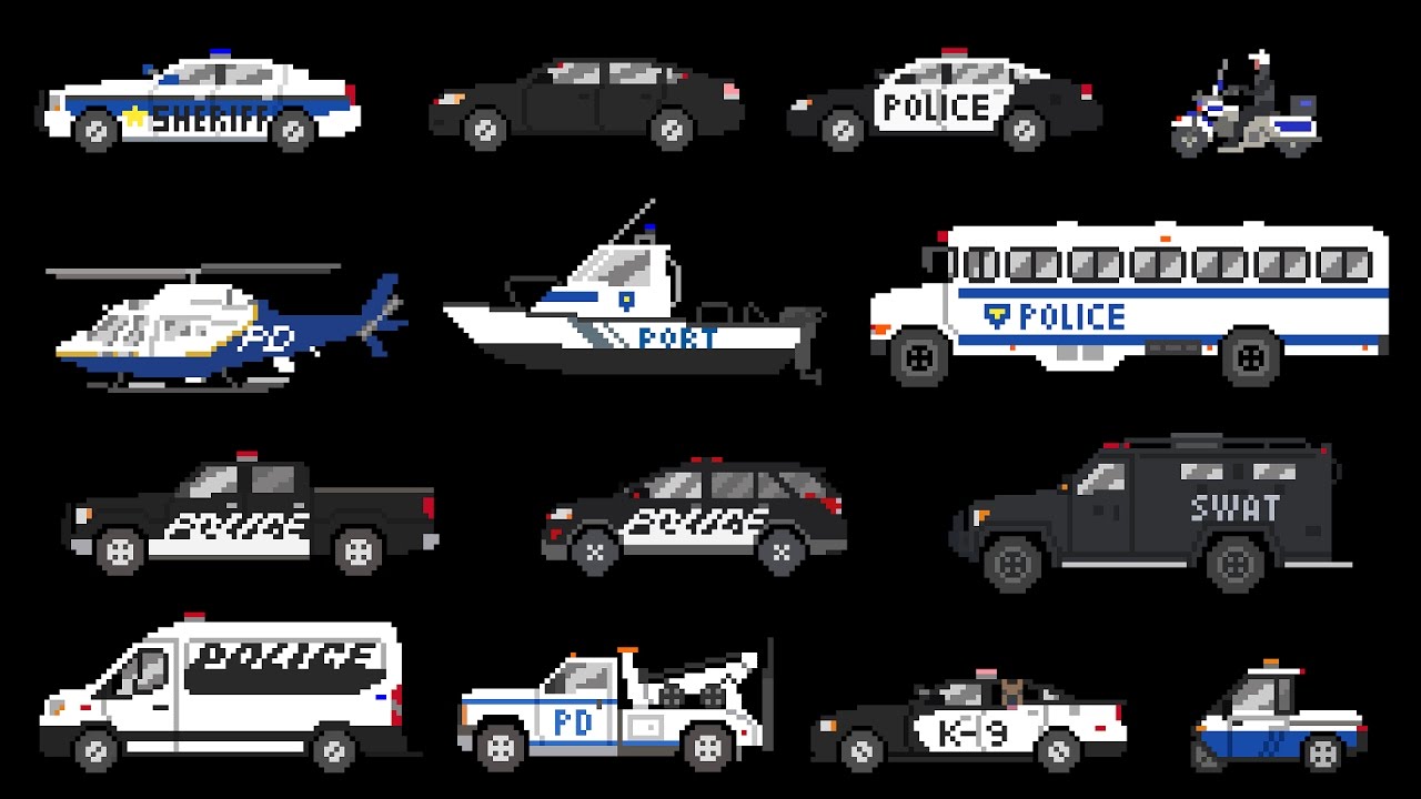 Police Vehicles - Emergency Vehicles - The Kids' Picture Show (Fun ...