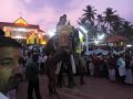 elephant procession during sri jagannatha temple festival thalassery kannur kerala