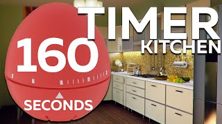 160 seconds Cooking timer | 2min 40sec Egg TIMER