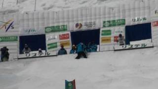 2009世界選手権　デュアルモーグル女子決勝　１Round　Heat1