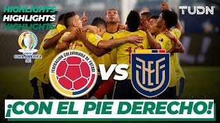 Highlights | Colombia vs Ecuador | Copa América 2021 | Grupo B-J1 | TUDN